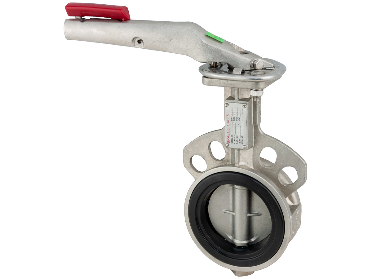 VF730 Wafer Butterfly Valve – Stainless Steel